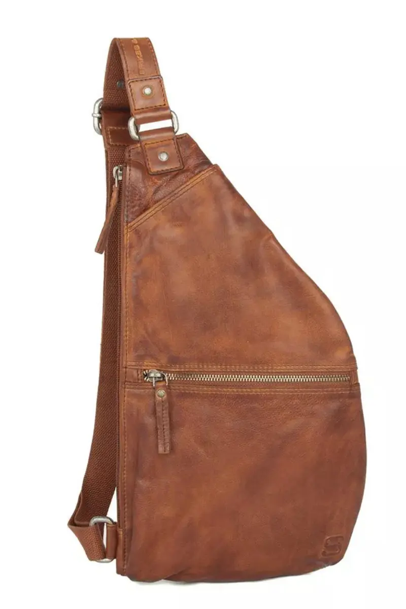 Sling bag homme cuir Reese – Sac bandoulière crossbody – Spikes & Sparrow