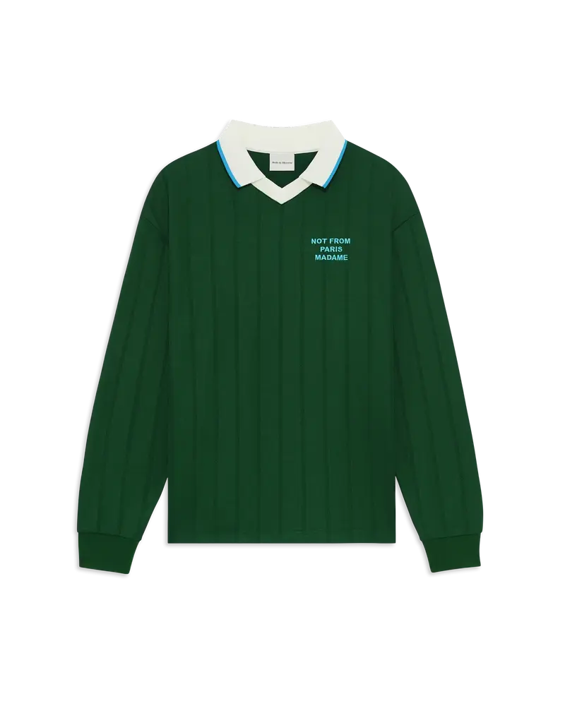 Slogan Longsleeve Polo