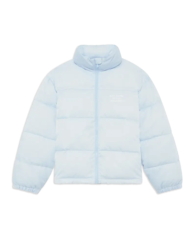 Slogan Puffer Jacket