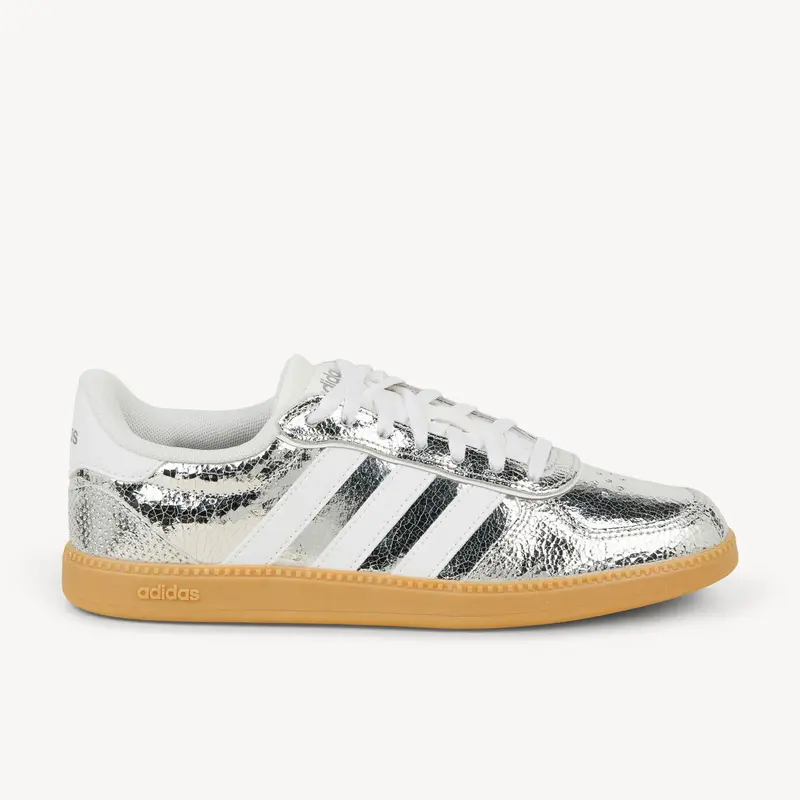 Sneakers BREAKNET SLEEK ADIDAS Femme Argent