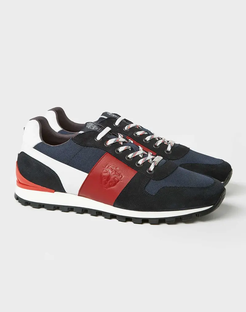 Sneakers Cuir Marine