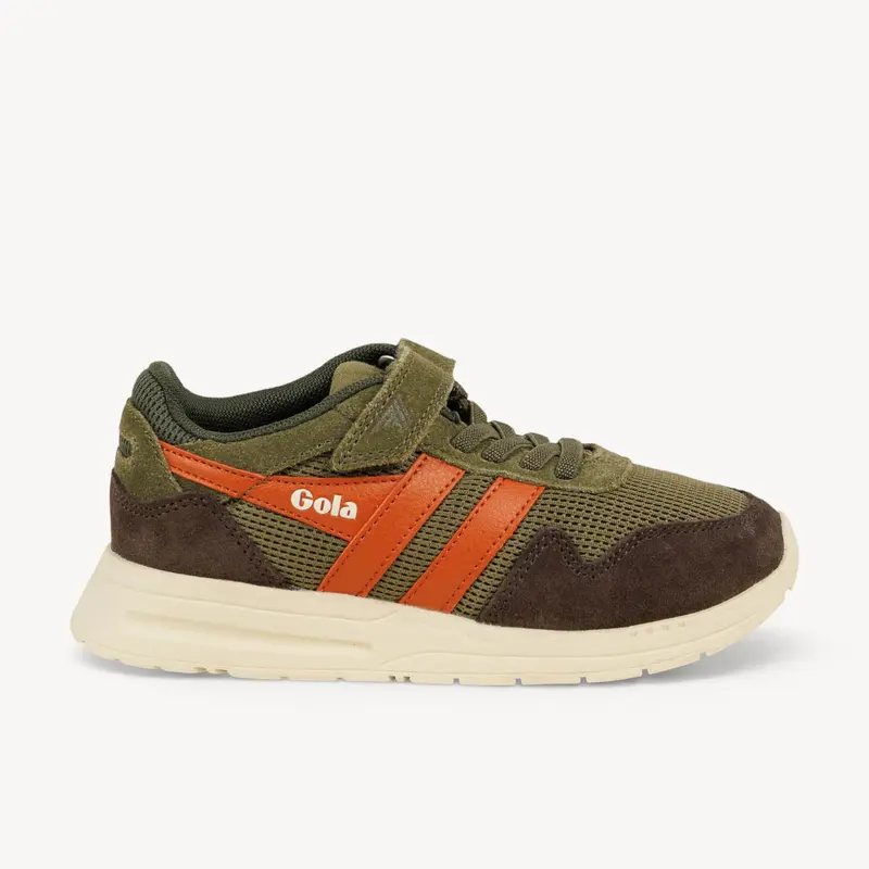 Sneakers DELTA STRAP GOLA Enfant Kaki