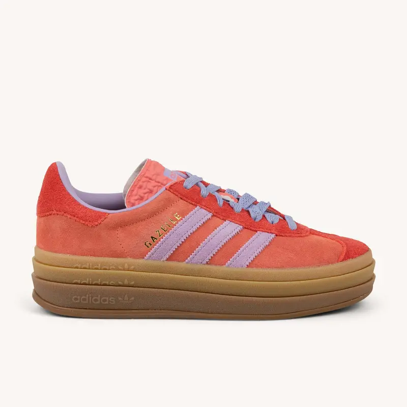 Sneakers GAZELLE BOLD ADIDAS Femme Rouge