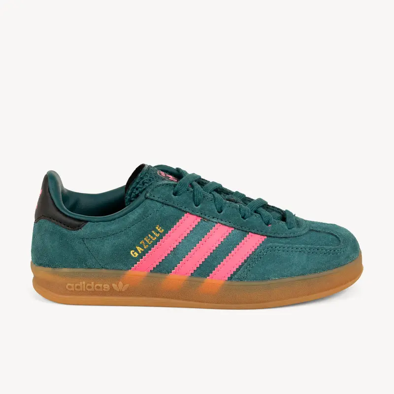 Sneakers GAZELLE INDOOR ADIDAS Enfant Vert