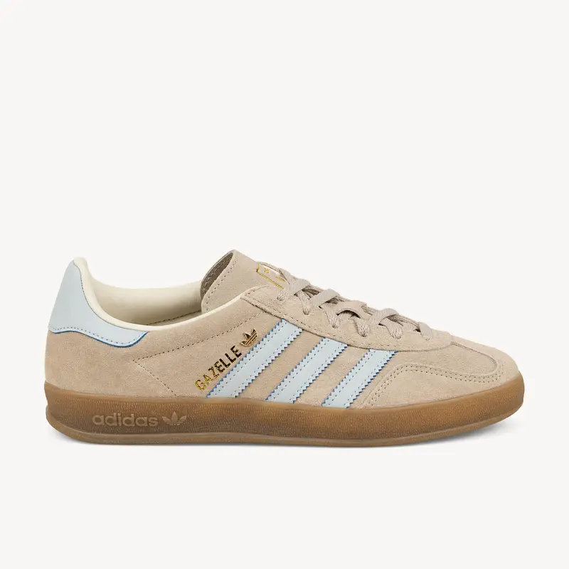 Sneakers GAZELLE INDOOR ADIDAS Femme Beige