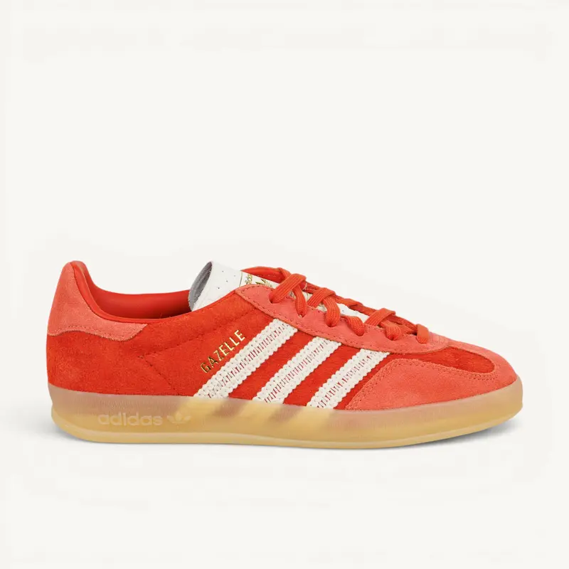Sneakers GAZELLE INDOOR ADIDAS Femme Rouge
