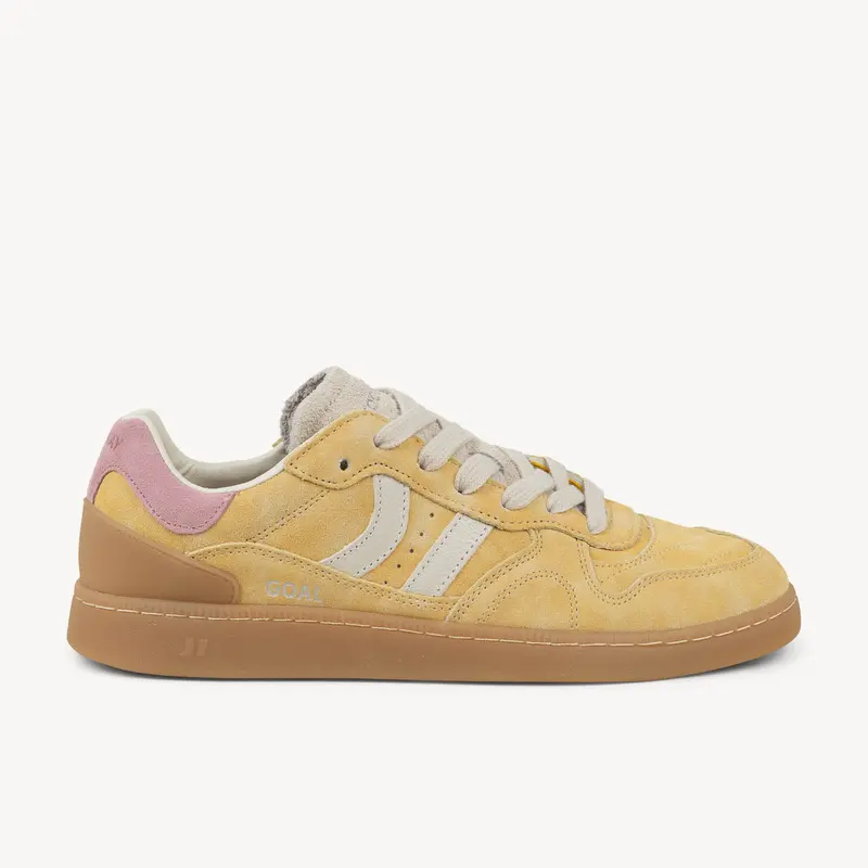 Sneakers GOAL WASHED COOLWAY Homme Jaune