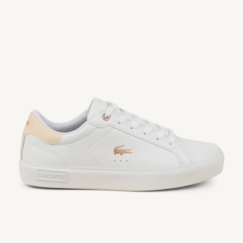 Sneakers POWERCOURT LACOSTE Enfant Blanc
