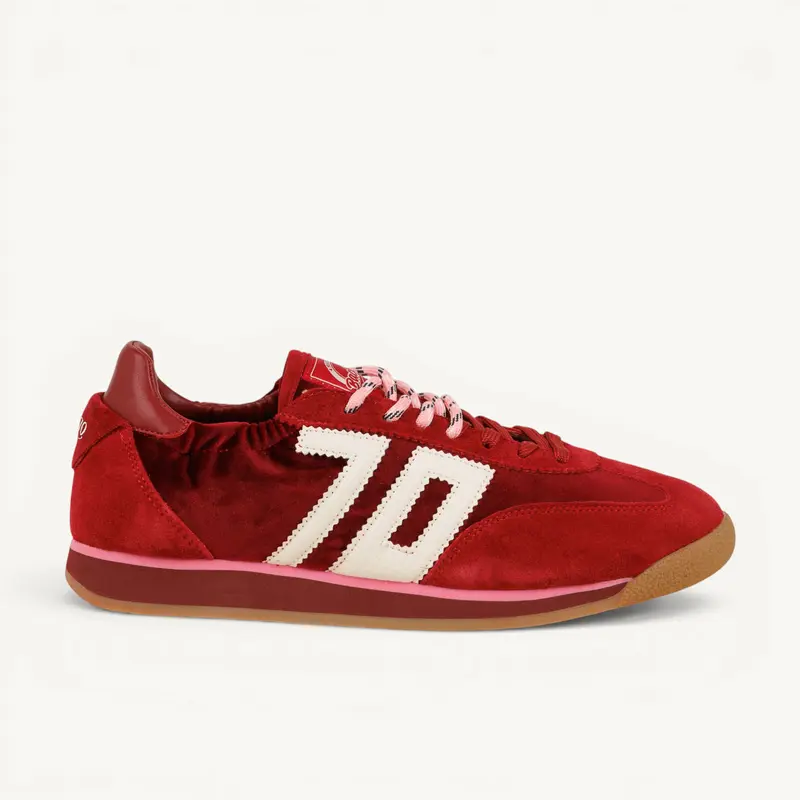 Sneakers ROCKET V002 BACK70 Femme Rouge