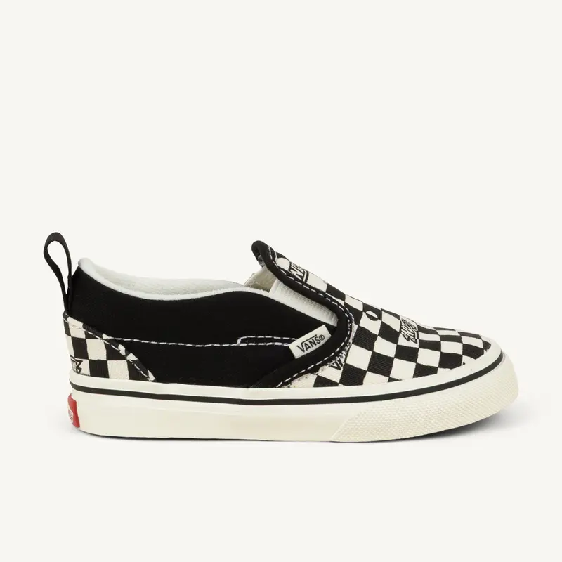 Sneakers SLIP ON V VANS Enfant Noir