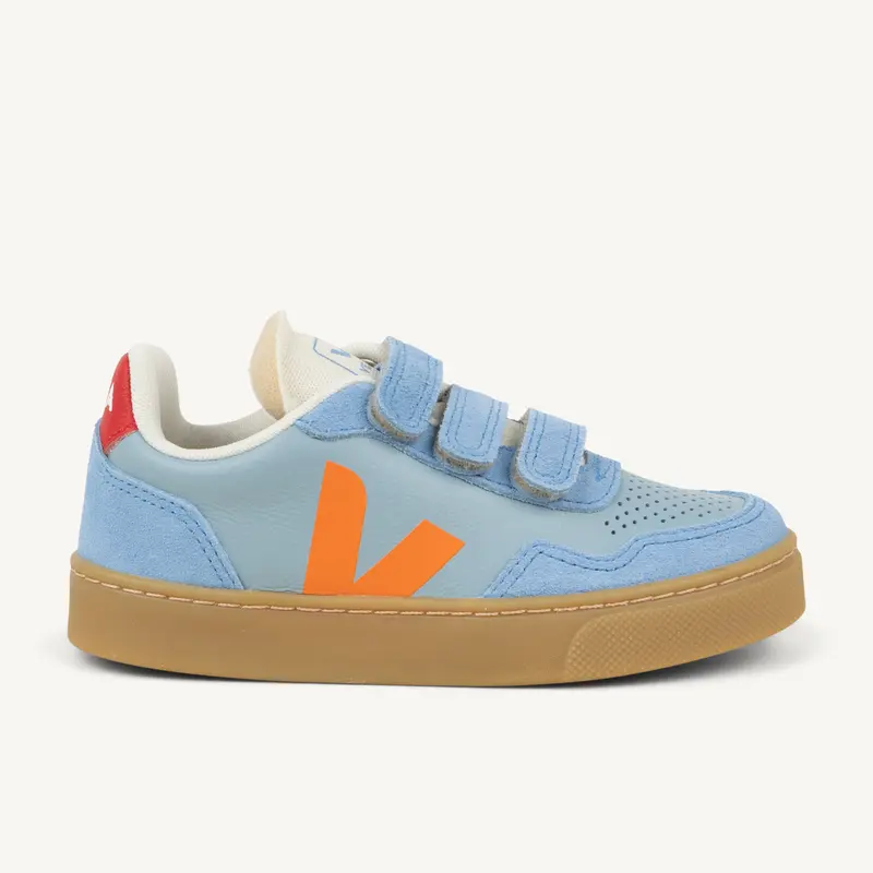 Sneakers SMALL V90 VEJA Enfant Bleu