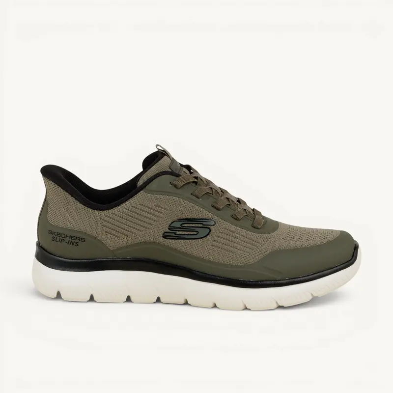 Sneakers SUMMITS SLIP INS SKECHERS Homme Vert