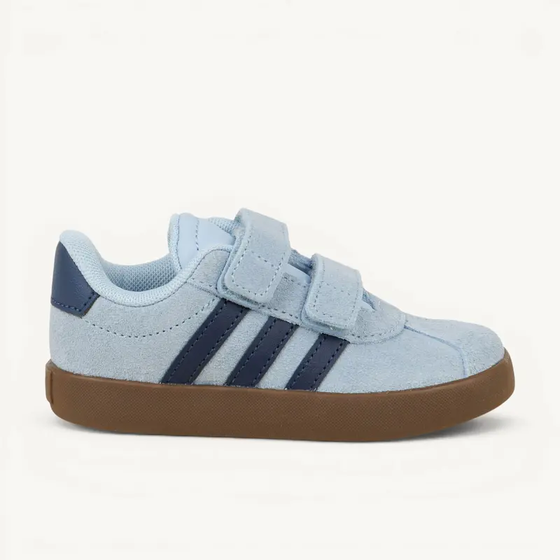 Sneakers VL COURT 3.0 Velcro ADIDAS Enfant Bleu