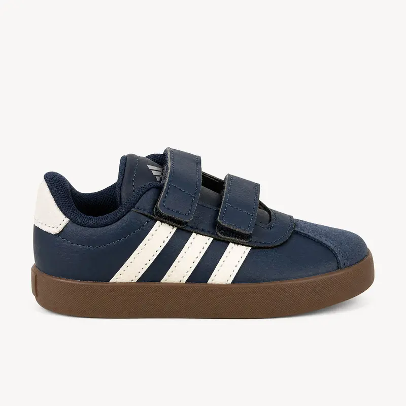 Sneakers VL COURT 3.0 Velcro ADIDAS Enfant Bleu