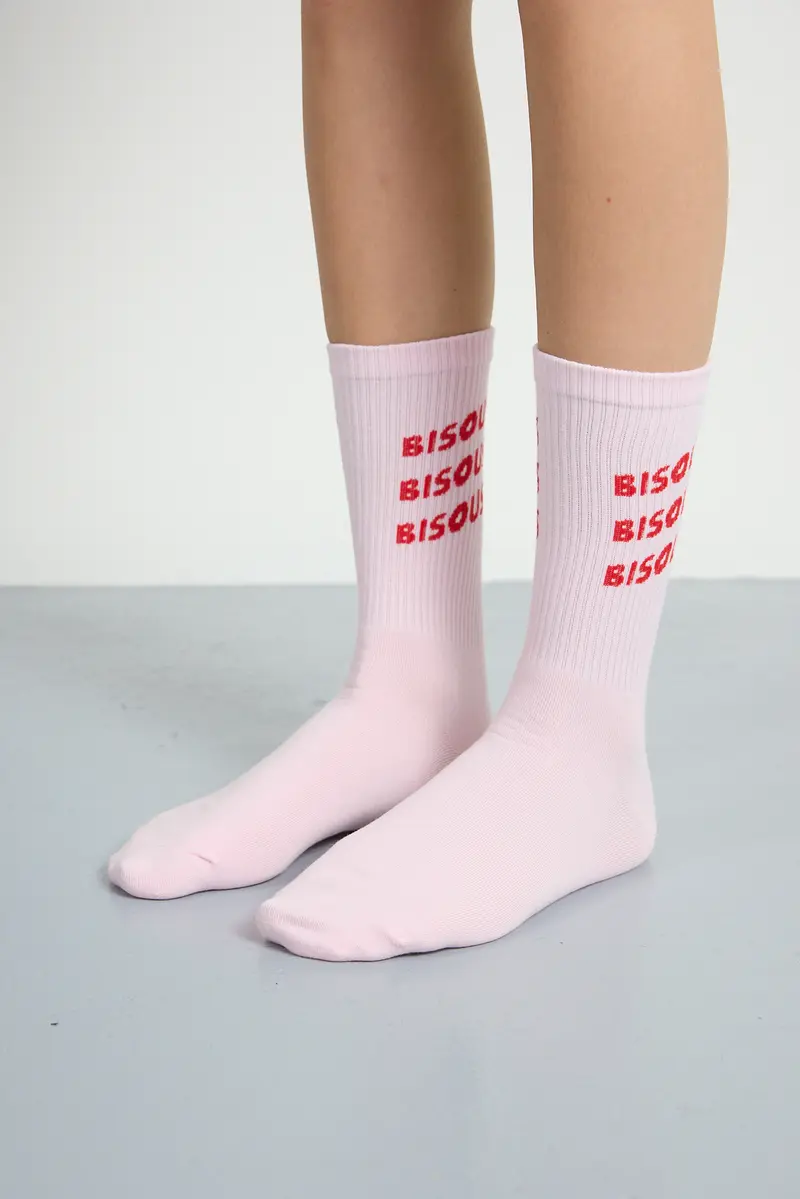 Socks Sonics Pink Red