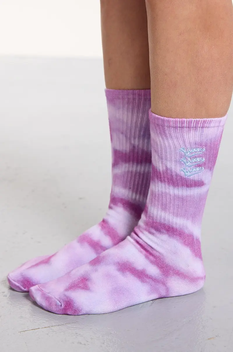 Socks Tie&Dye Pink