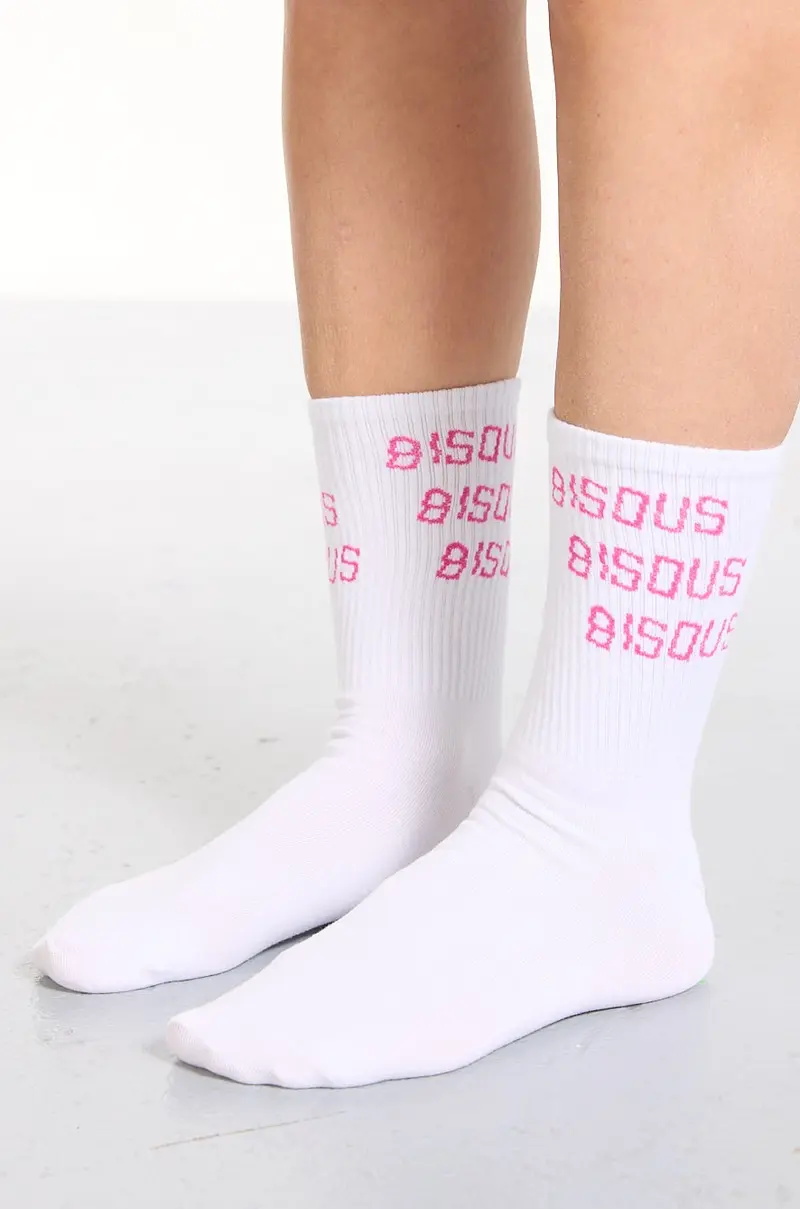 Socks X3 White/Pink