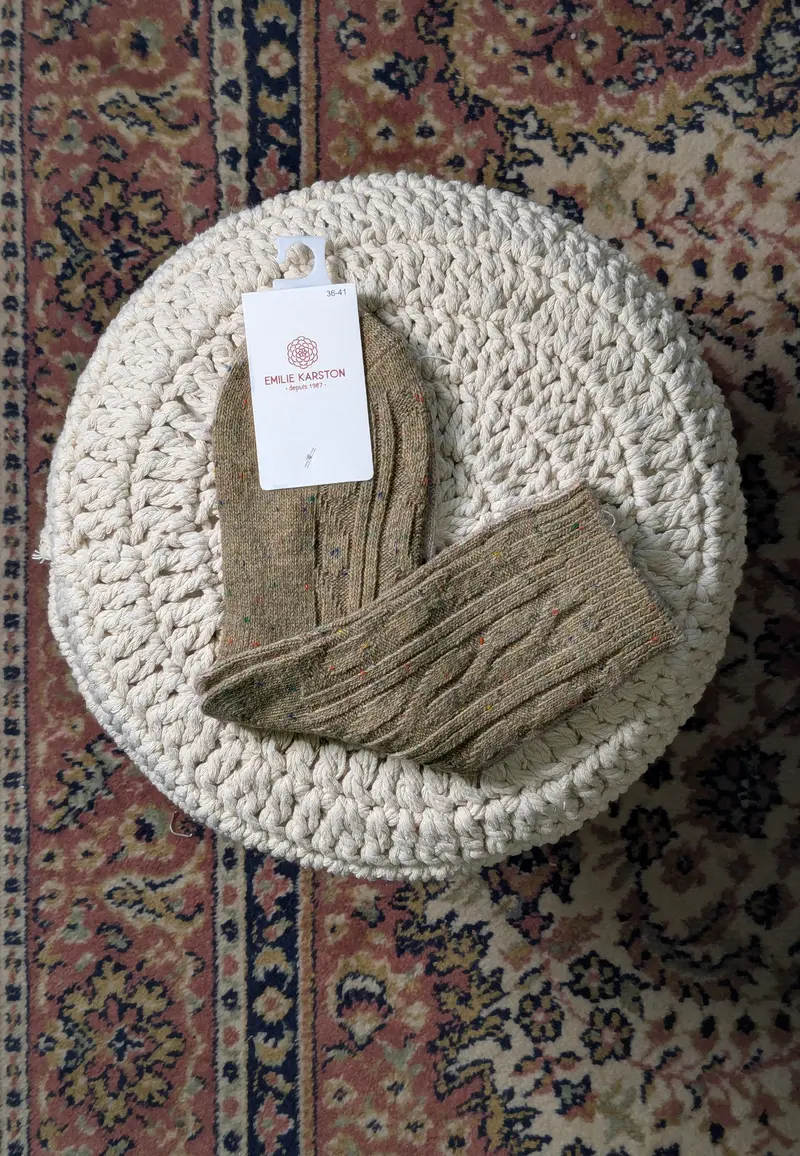 SOCKY - Chaussettes Beige