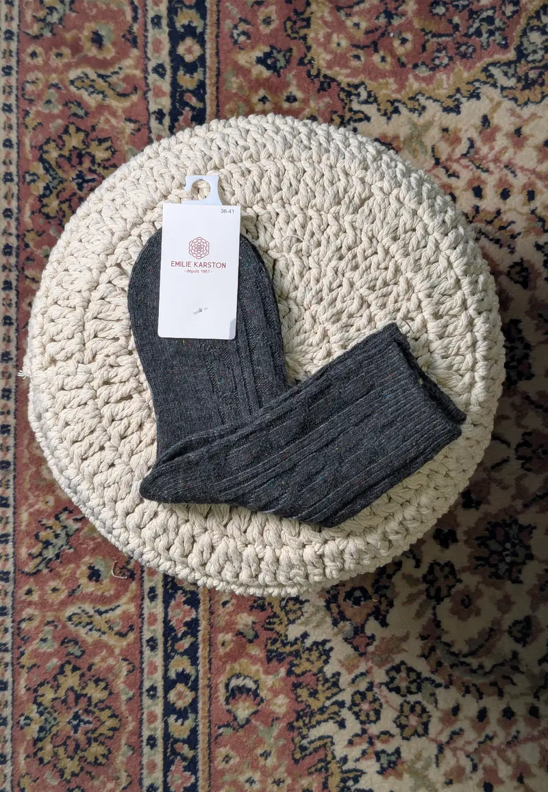 SOCKY - Chaussettes Gris Fonce