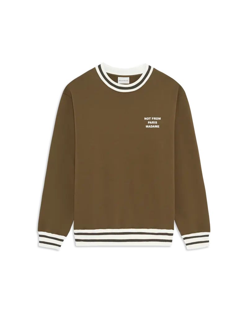 Sport Slogan Sweatshirt
