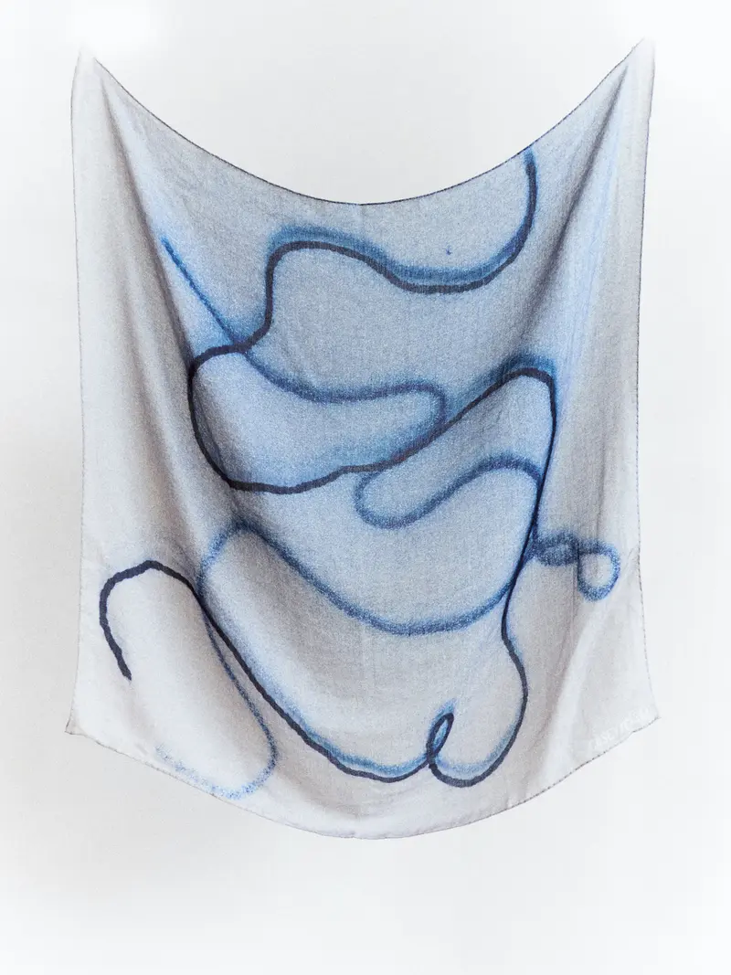 SQUARE SCARF - SERIE 1 - CASHSILK - STRINGS