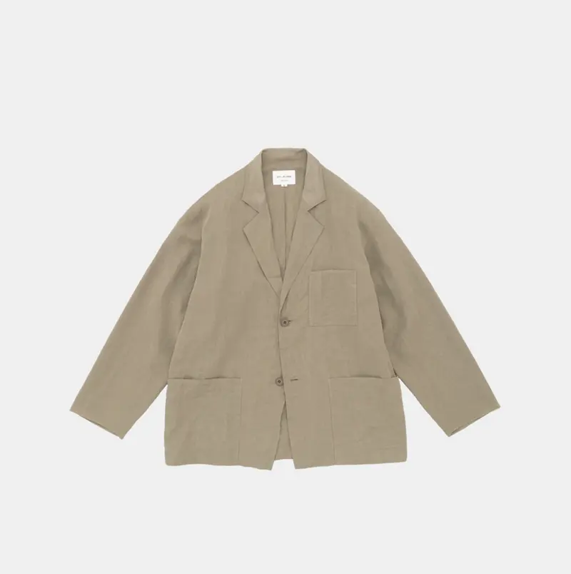 Still by hand - Airy 2B jacket - Khaki beige