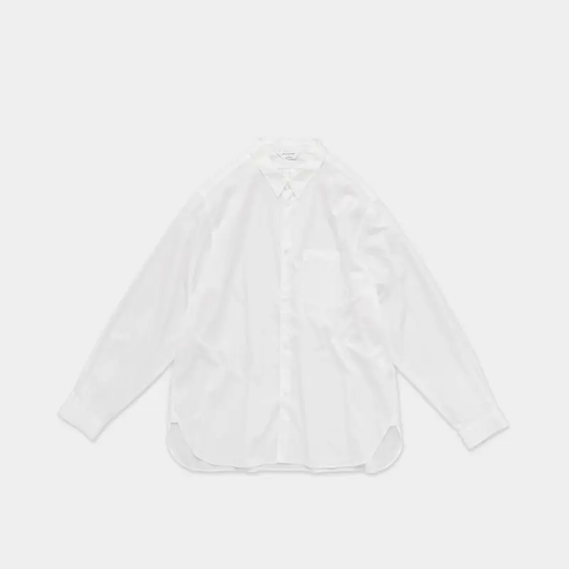 Still by hand - Regular collar shirt - White