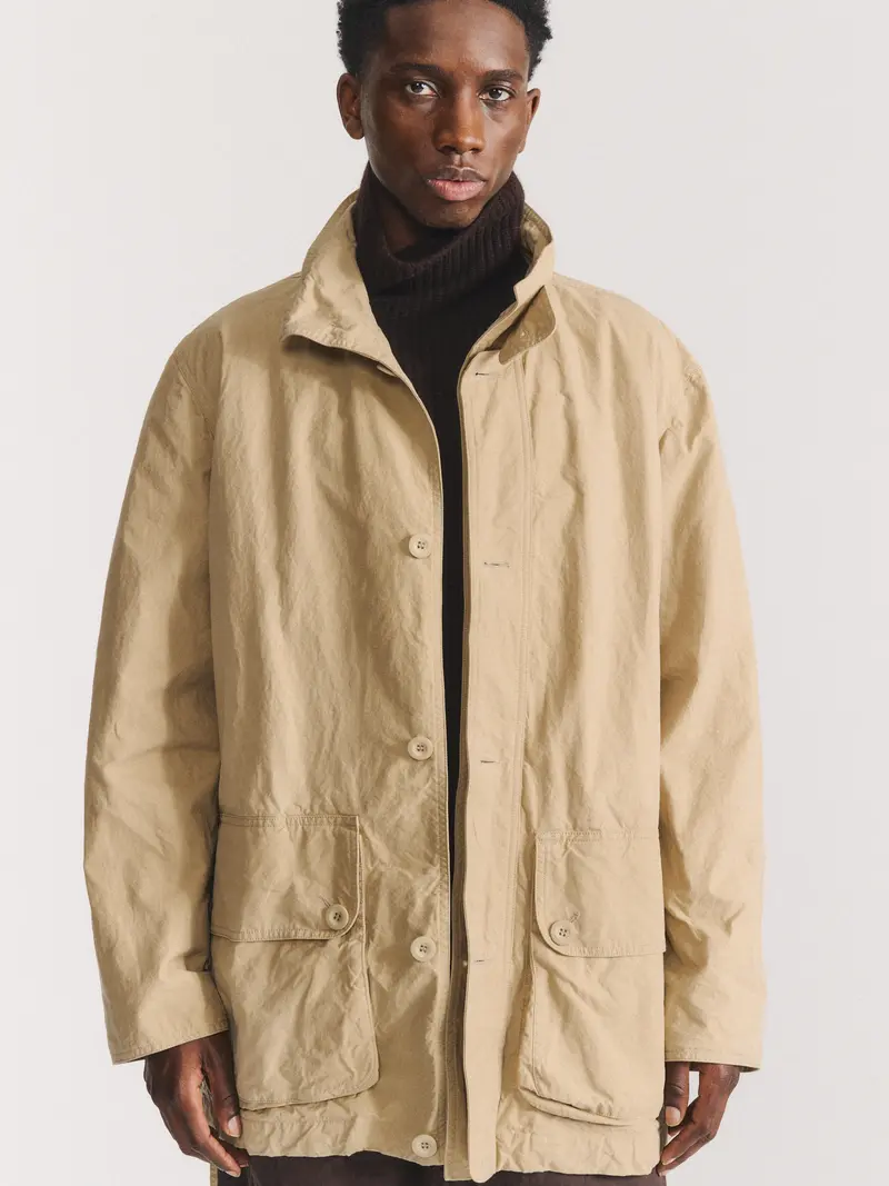 STORM JACKET - H WAX - DESERT