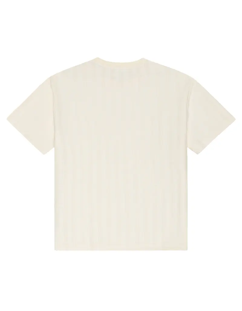 STRIPE JACQUARD T-SHIRT