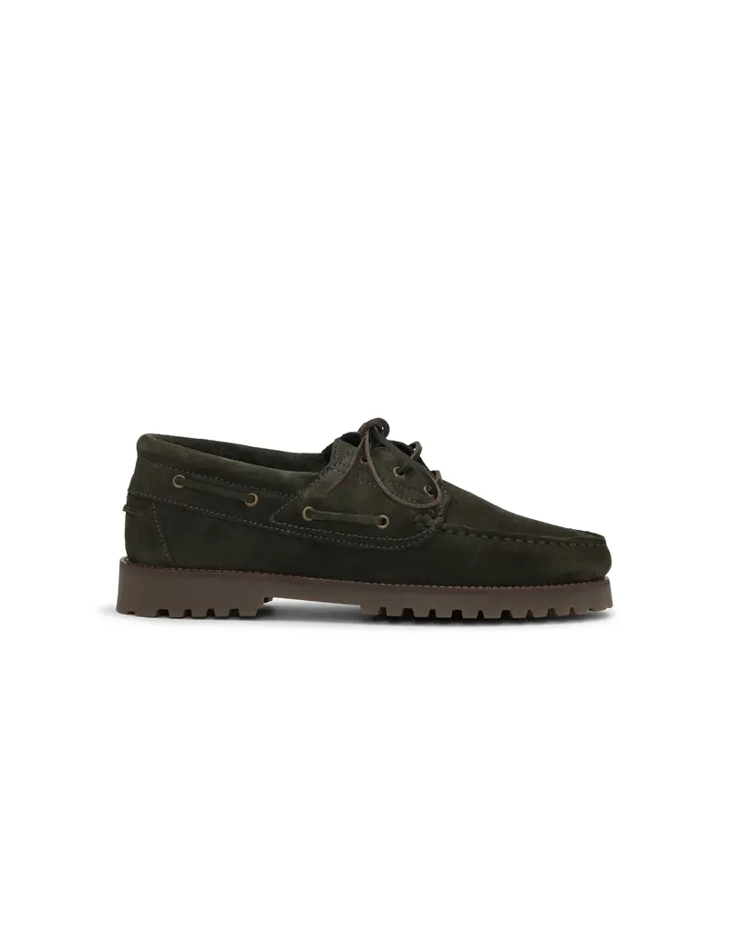 SUEDE BOAT SHOE