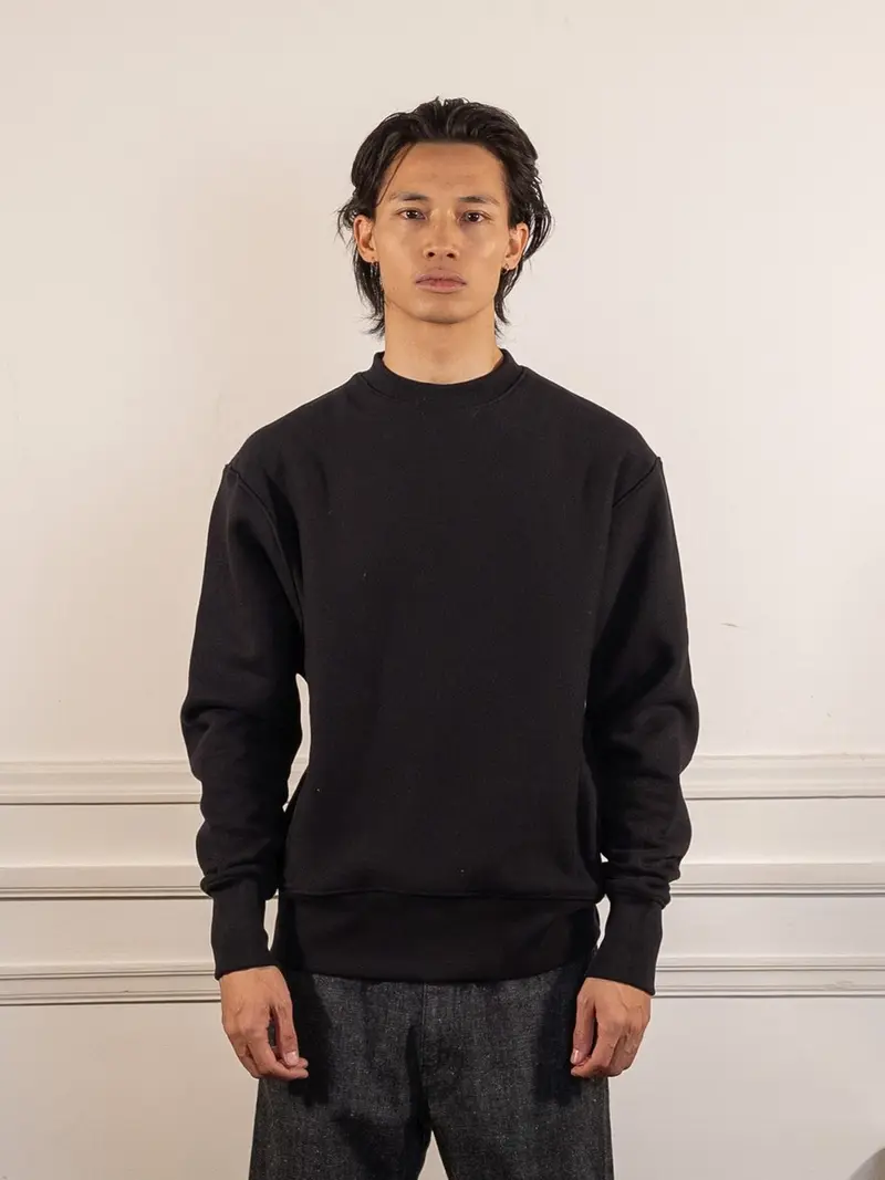 Super Weight Crewneck - Black