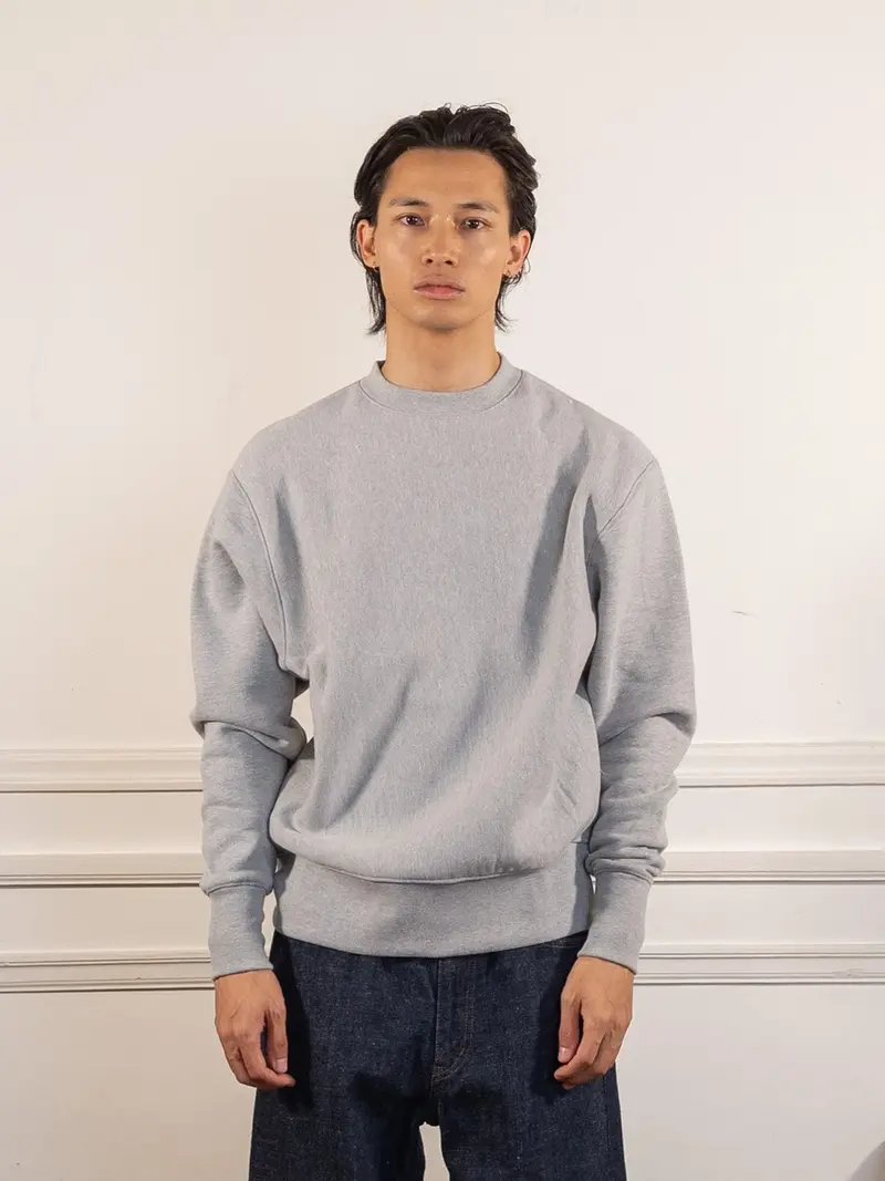Super Weight Crewneck - Heather Grey