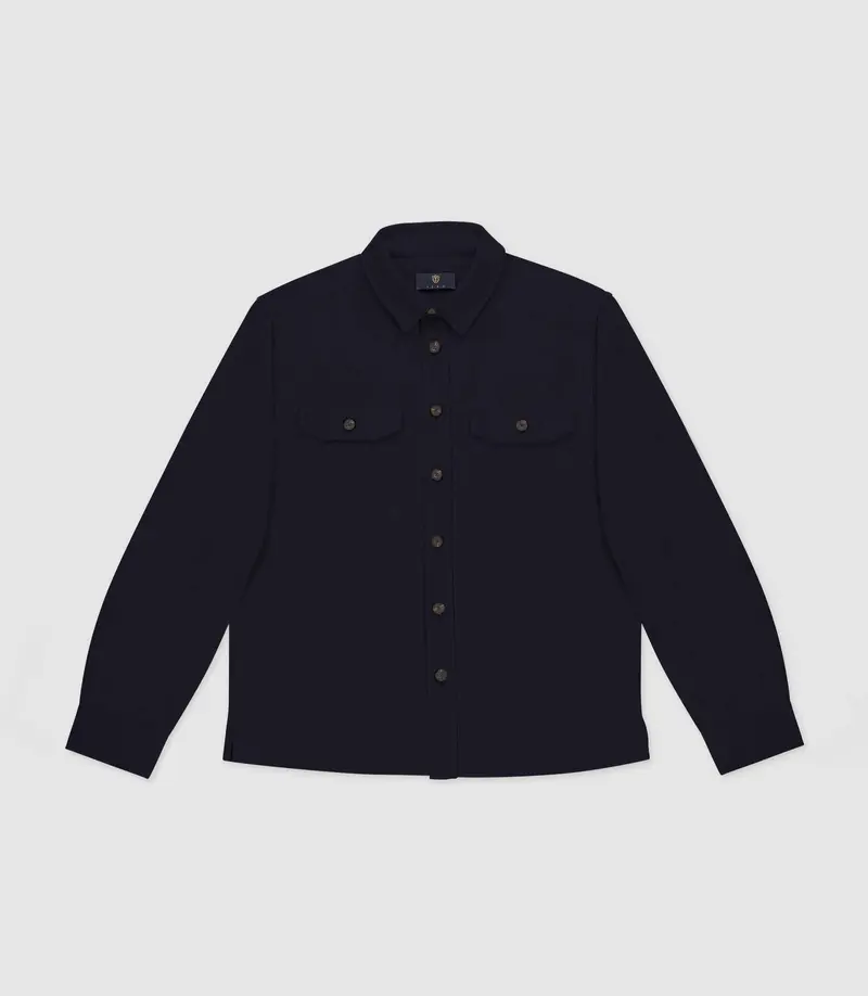 Surchemise casual marine JAMES