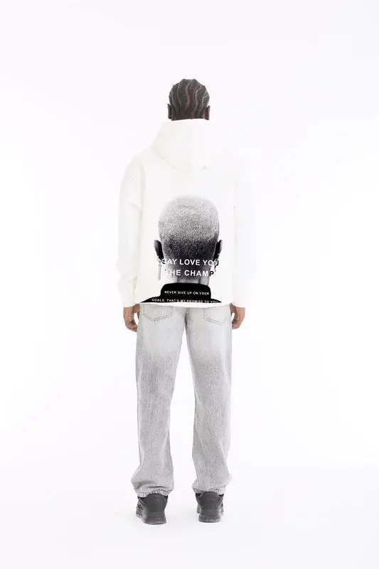 Sweat à capuche avec illustration