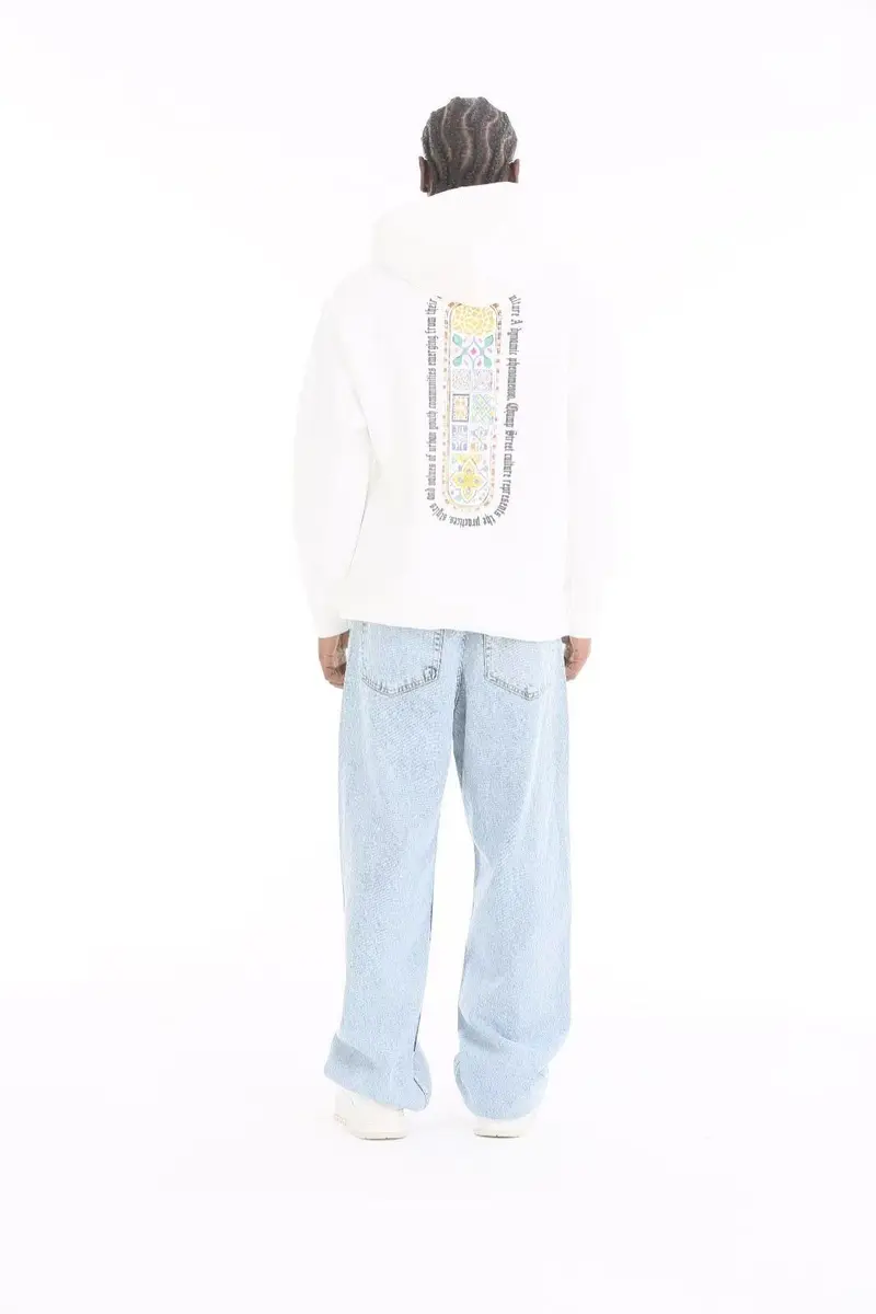 Sweat à capuche avec imprimé