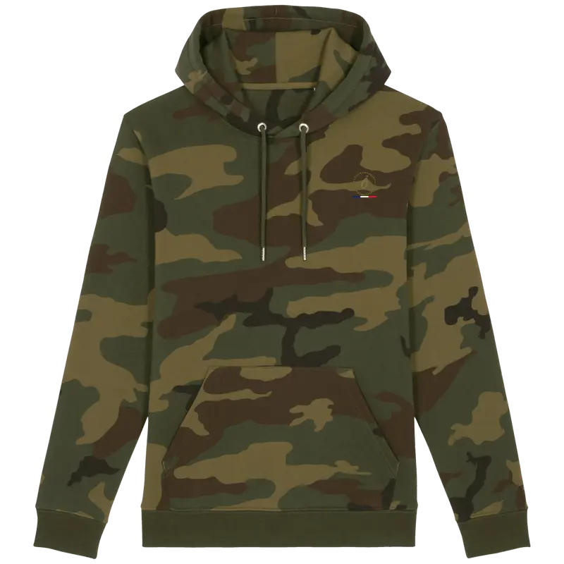 Sweat à capuche Camouflage Ô