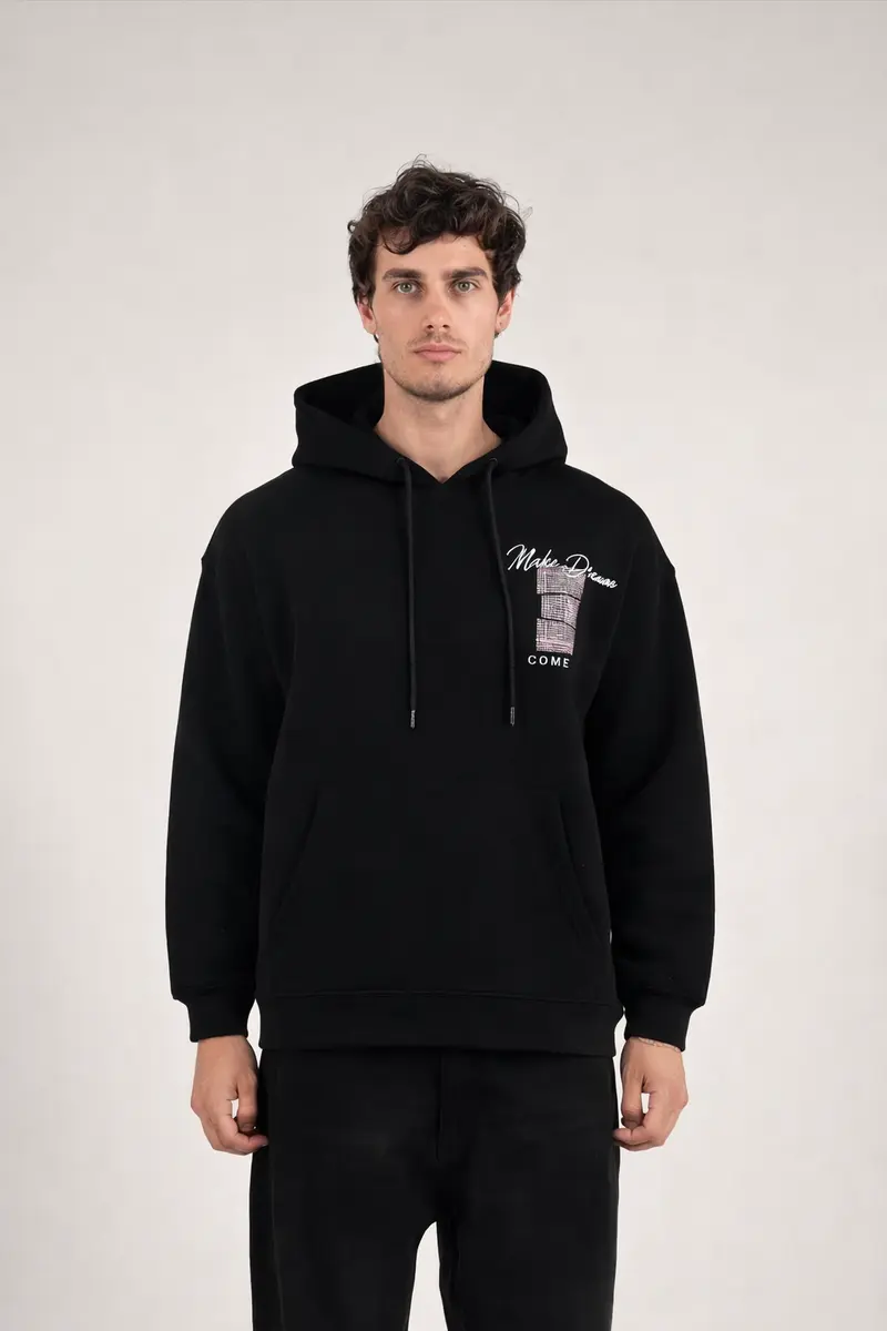 sweat à capuche design