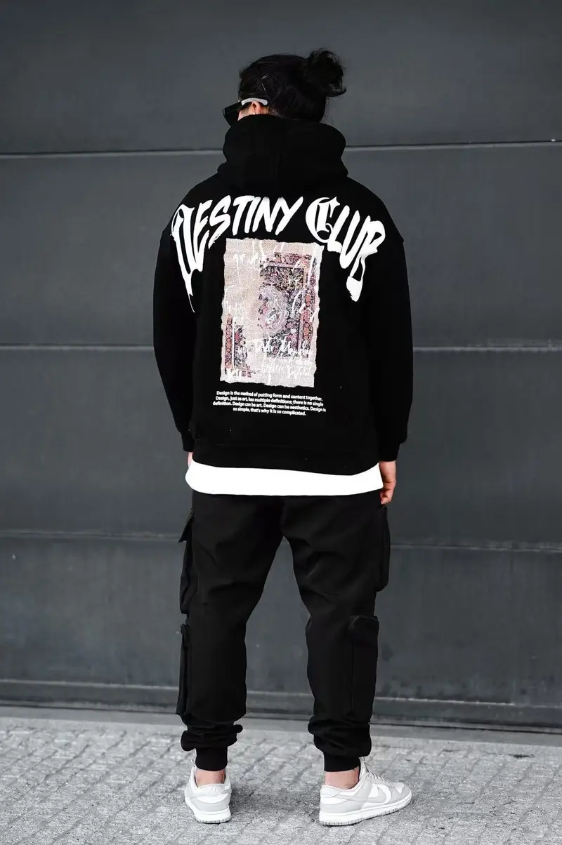 Sweat à capuche imprimé DESTINY CLUB