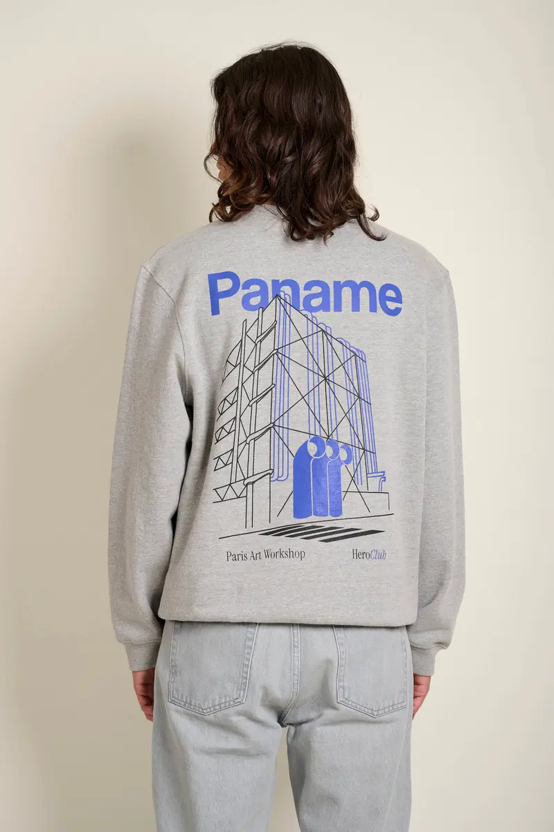 SWEAT ANDREA - GREY MELANGE
