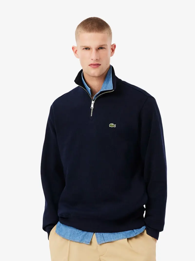 Sweat camionneur Lacoste marine