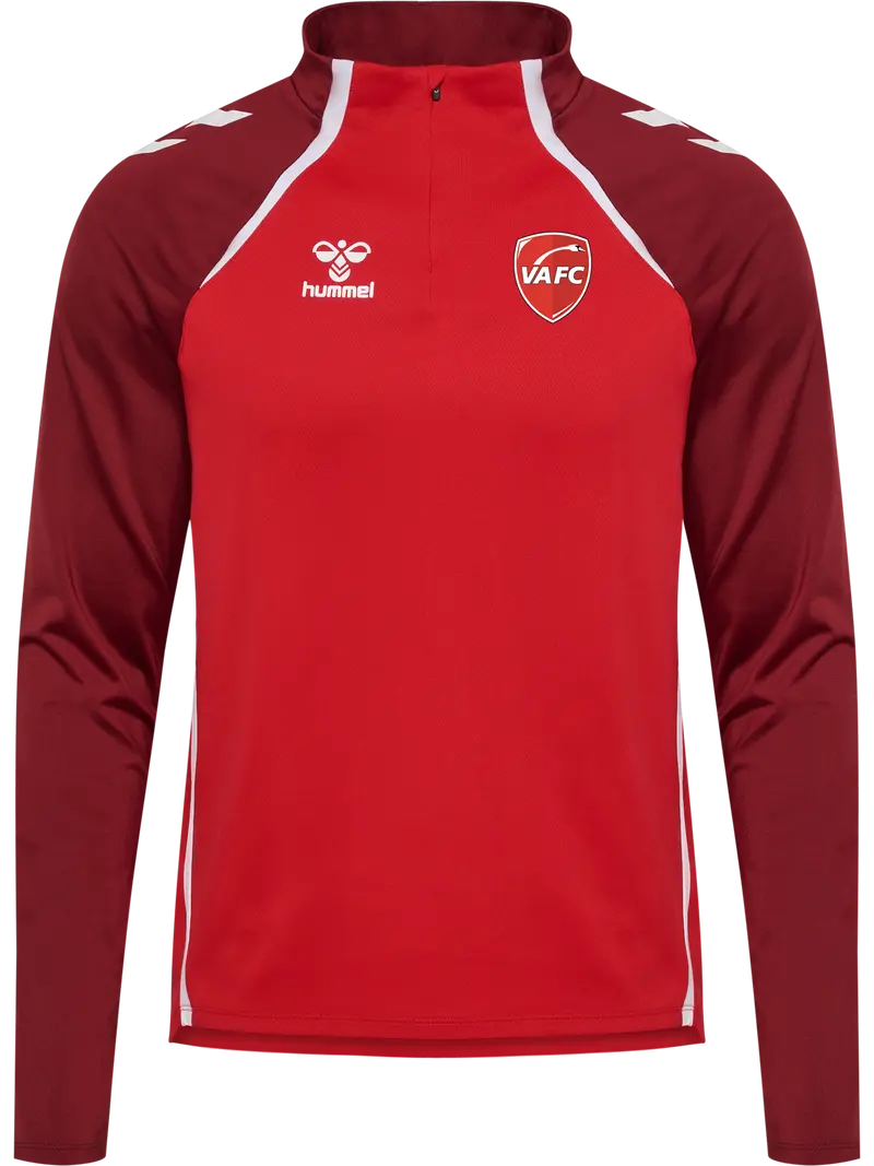 SWEAT DEMI ZIP ROUGE 2025-2026