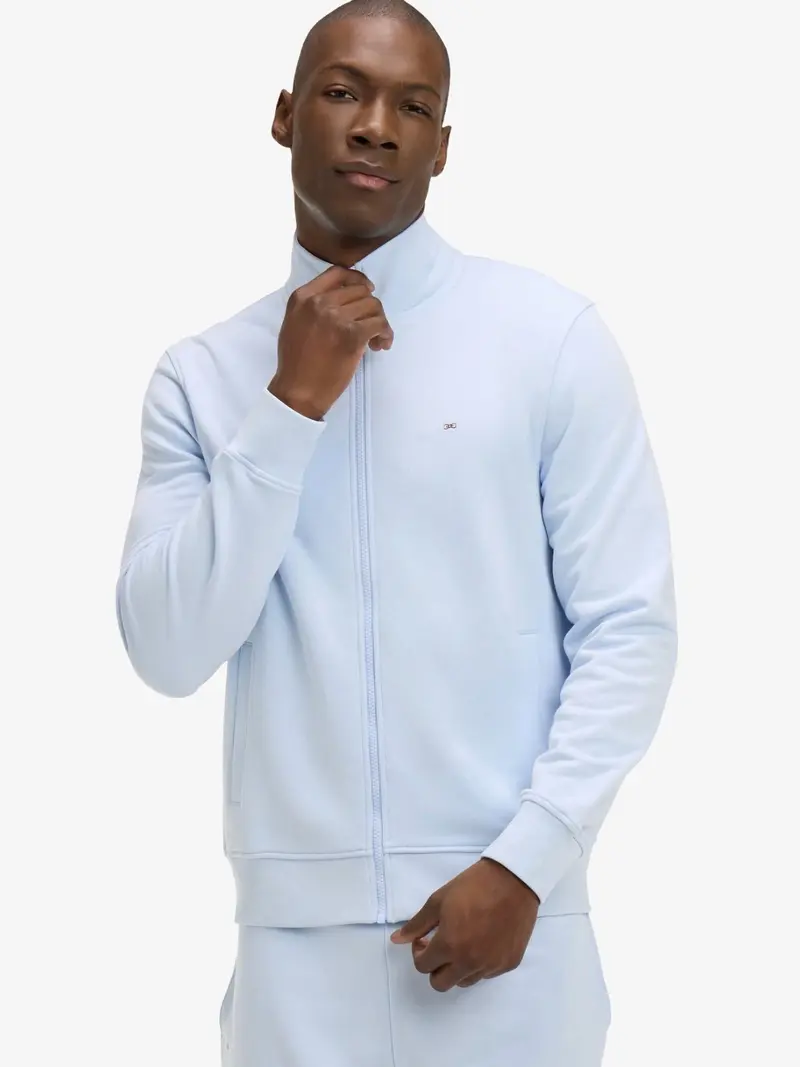 Sweat Eden Park bleu en molleton