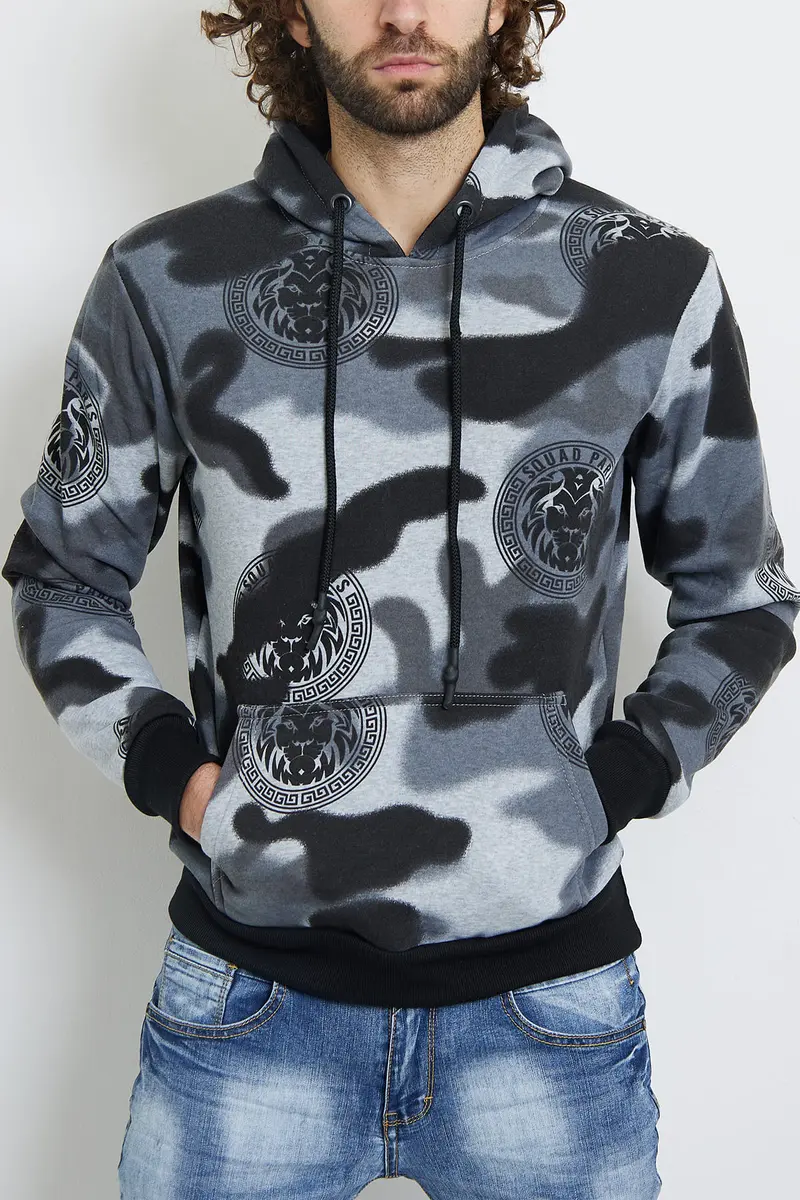Sweat gris fashion homme