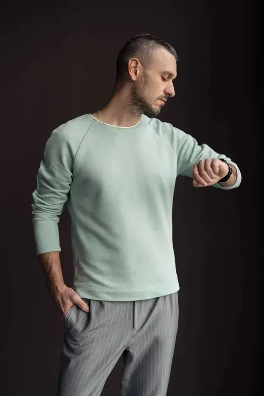 Sweat Homme ALBERTO - Patron couture PDF du S au XXL