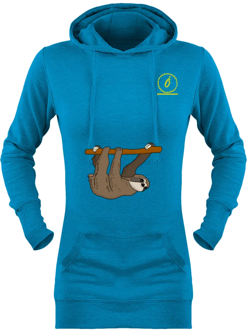 Sweat Long à Capuche Femme Tendance Ô Paresseux