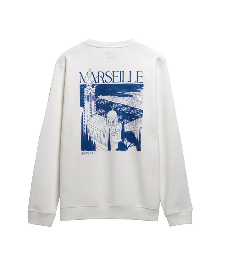 SWEAT MARSEILLE - OFF WHITE