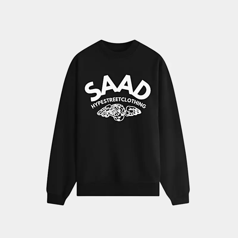 SWEAT OVERSIZE CLASSIC EN COTON SAAD