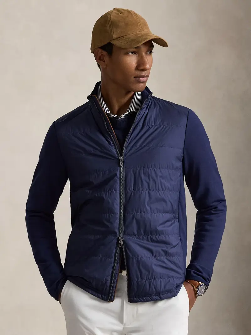 Sweat zippé RLX Ralph Lauren marine