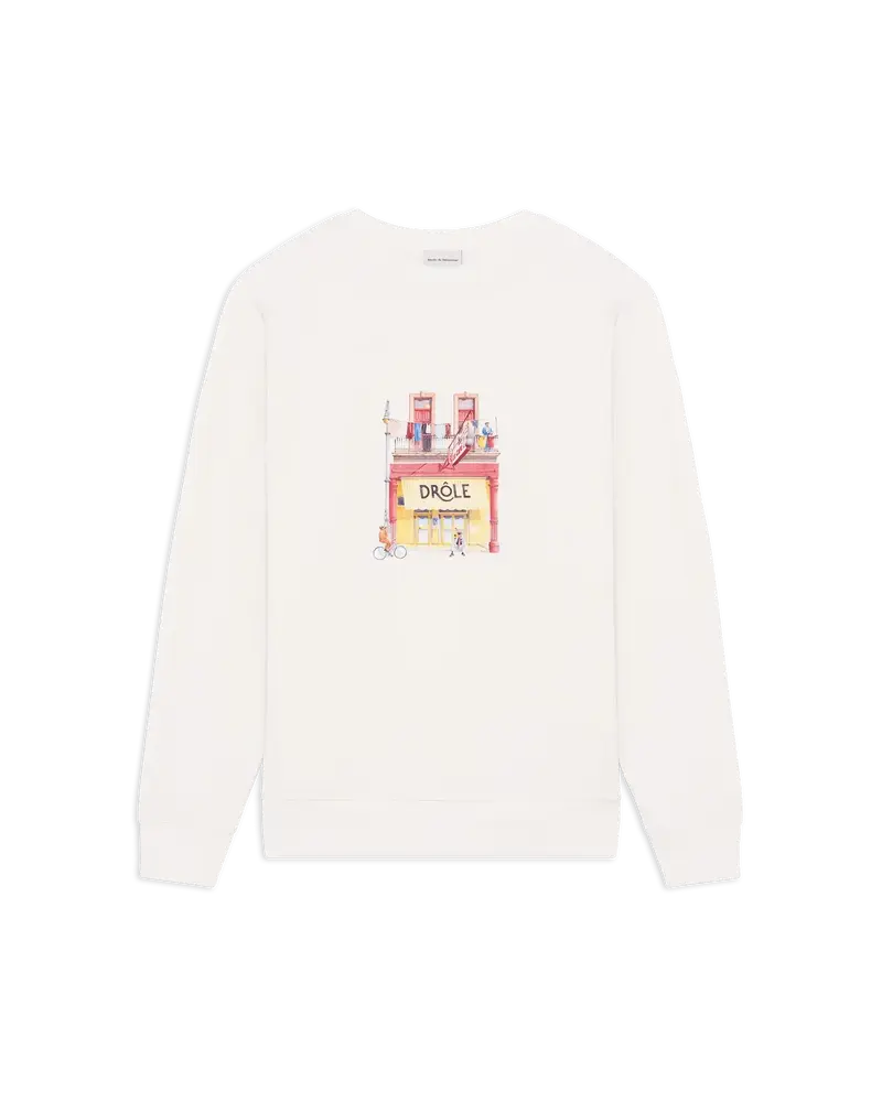 Sweatshirt Drôle Café
