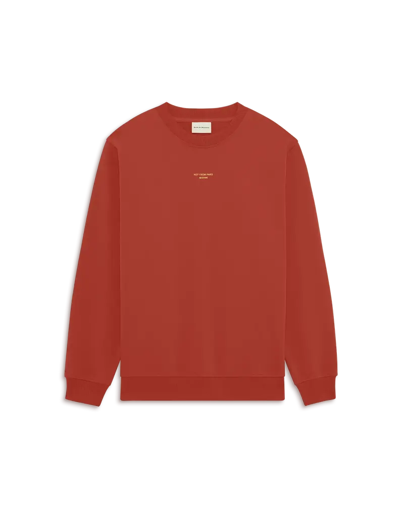 Sweatshirt Slogan Classique